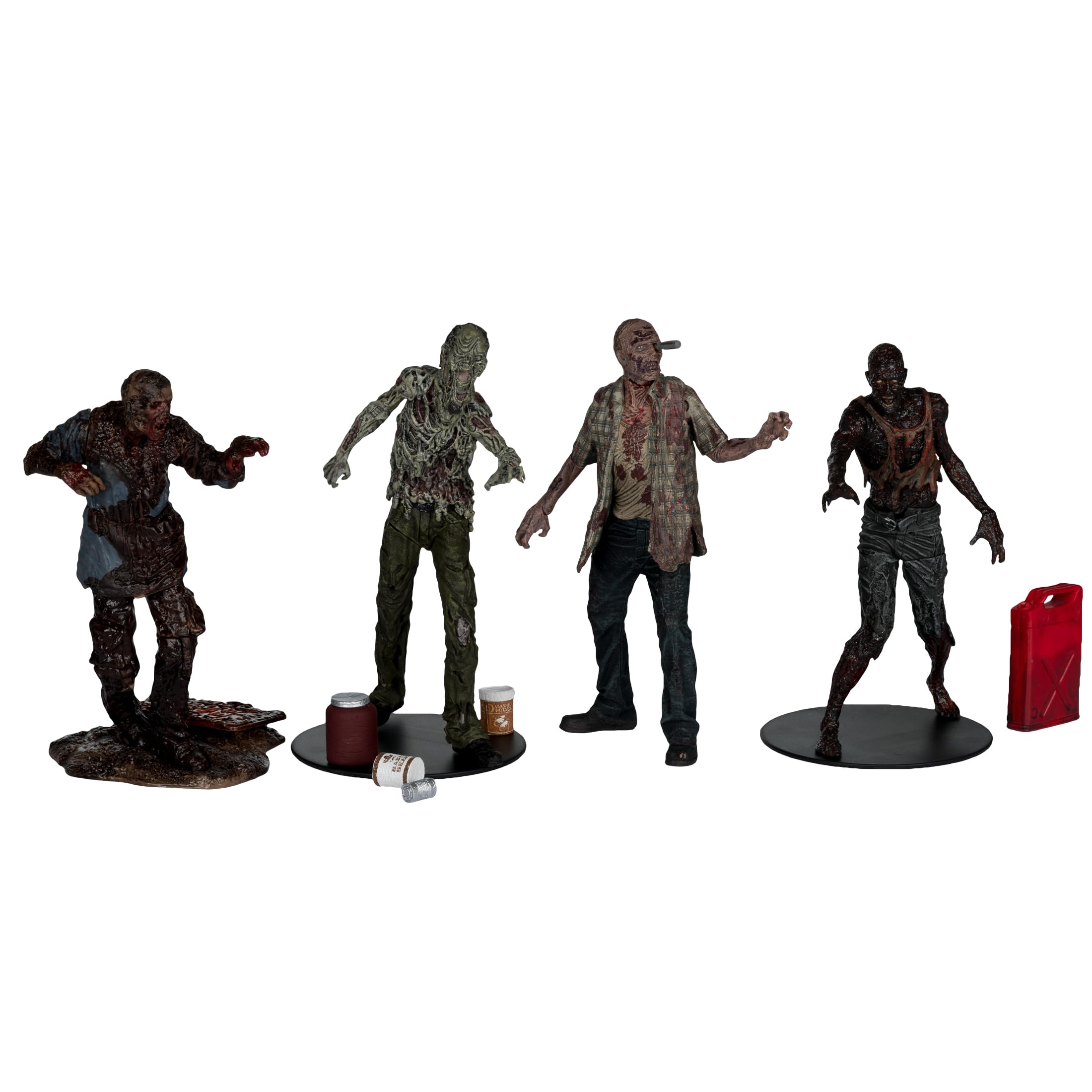 

McFarlane Toys The Walking Dead Walkers Фигурки 4 шт. в упаковке - 5 дюймов
