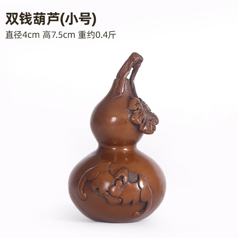 Copper Gourd Home Decoration Living Room Entrance Creative Gift Office Ornament