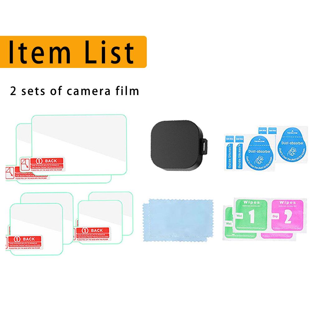 

Силиконовый чехол для GoPro Hero 13, черная защитная пленка для экрана, крышка объектива, сумка для хранения для Go Pro 13, 12, 11, 10, 9, аксессуары для чехлов for gopro 12 11 10 9