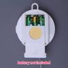 LED Light Christmas Decoration Supplies 3D Bell Snowflake Hanging Lamp Romantic Room Decoration Acrylic Curtain Lamp House Decor