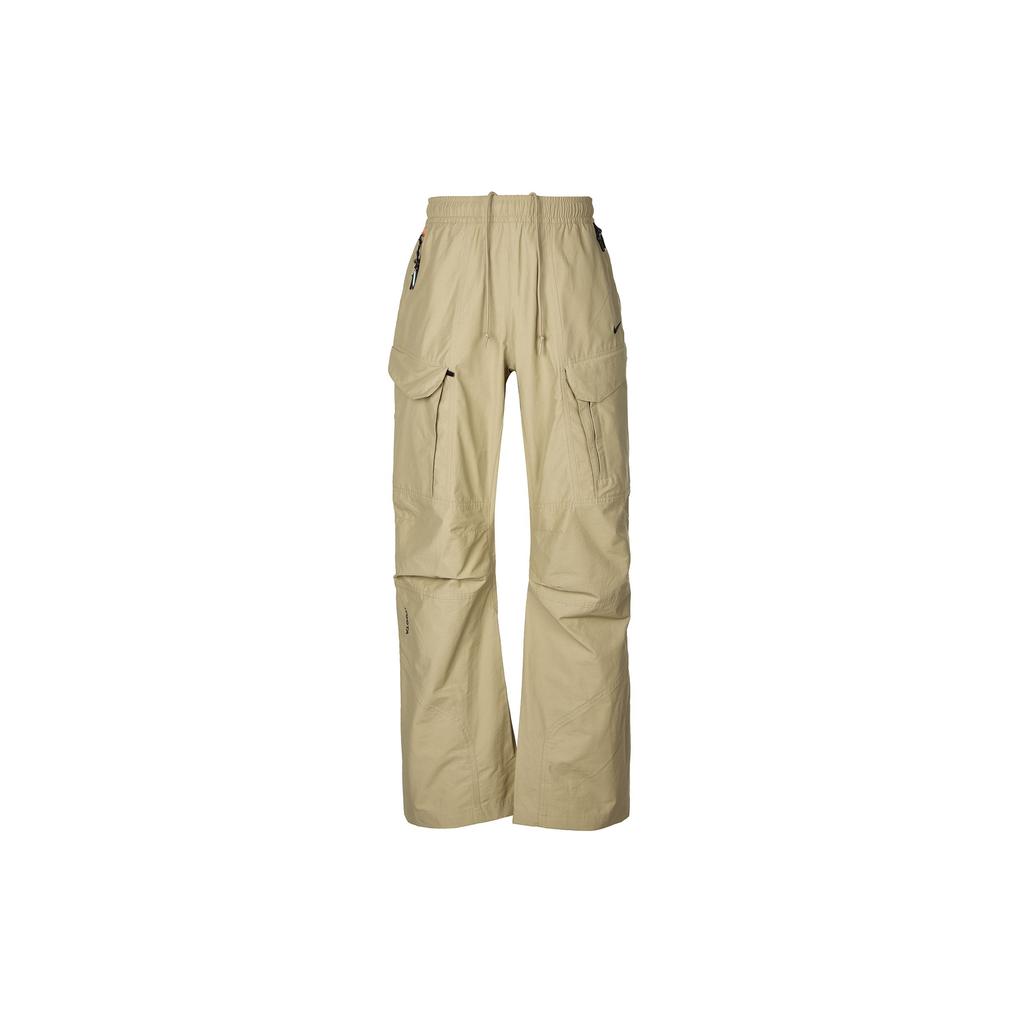 Nike X Nocta Opal Moda Relaxada Confortável Calças Casuais Masculinas partes de baixo Cáqui FZ0911-247