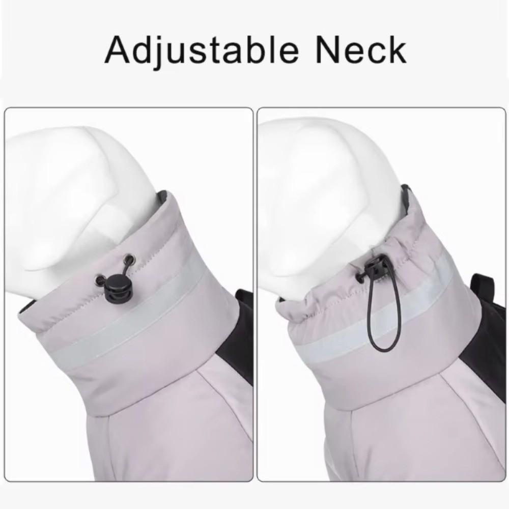 Waterproof Dog Down Jacket Reflection Pet Clothing New Large Dog Coat  for Medium Large Dogs