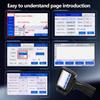 600dpi Handheld Inkjet Printer Printing Spray Height 2-12.7mm Digital Automatic Coding Machine Portable Label Machine