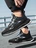 Fashion Cushioned Insole Male Sports Shoes Mesh Upper Outdoor Black Size 9 Stylish Original Deals Walking Wide Gym Men's Casual Sneakers