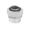 304 Stainless Steel Plastic-Coated Metal Hose Connector with Internal Thread