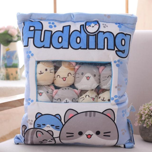 2 Pièces Mignon Snack Oreiller Animaux En Peluche, Oreiller Collation