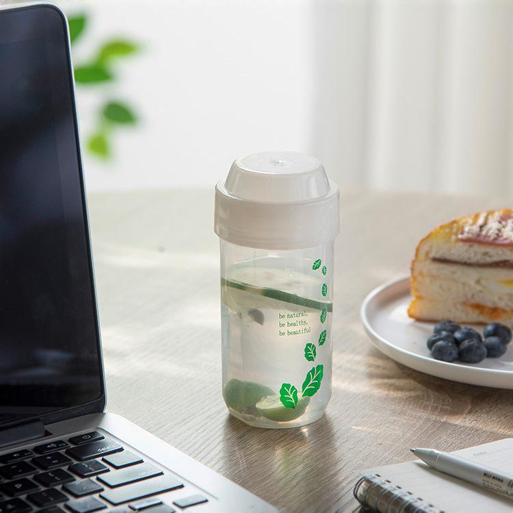 Leak-Proof Portable Shaker Bottle with Scale – High Temp Resistant Fitness Protein Cup