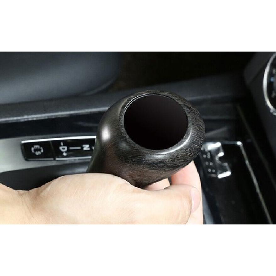 Oak Wood Grain Inner Gear Shift Knob Cover Trim For Mercedes-Benz GLK 2009-2015