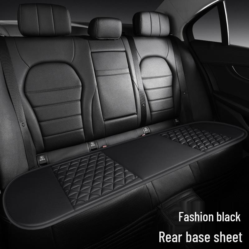 3D Fabric Car Seat Cushion Set - Breathable, Non-Slip, All Seasons, Suspended Style, Square Design.