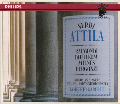 CD GIUSEPPE VERDI - RUGGERO RAIMONDI,  - Attila 4261152 Philips 1989 Europe Classical Used