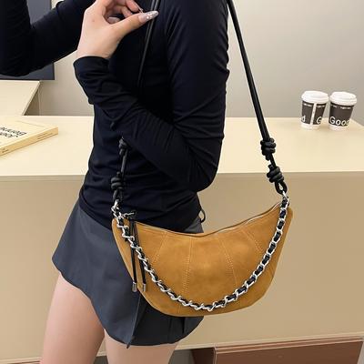 Sac bandoulière messenger sous le bras haut de gamme niche nouvelle mode polyvalent sac dumpling pour les trajets quotidiens tendance