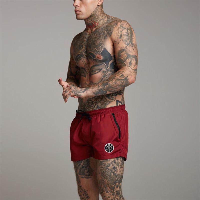 Muscleguys Workout Street Wear Mens Loose Running Shorts Running Hiking Short Jogger Pants