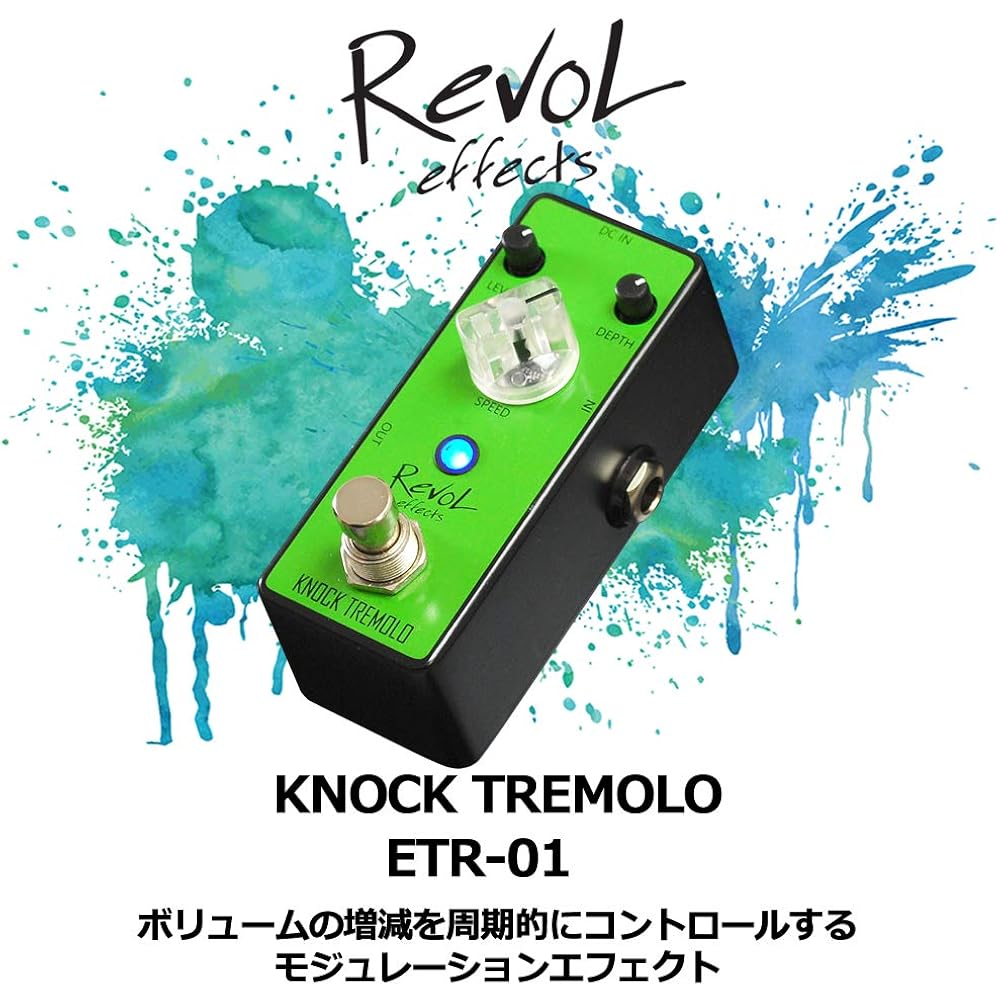 Revol Effects Revol Effects Effector Tremolo Knock Tremolo ETR-01
