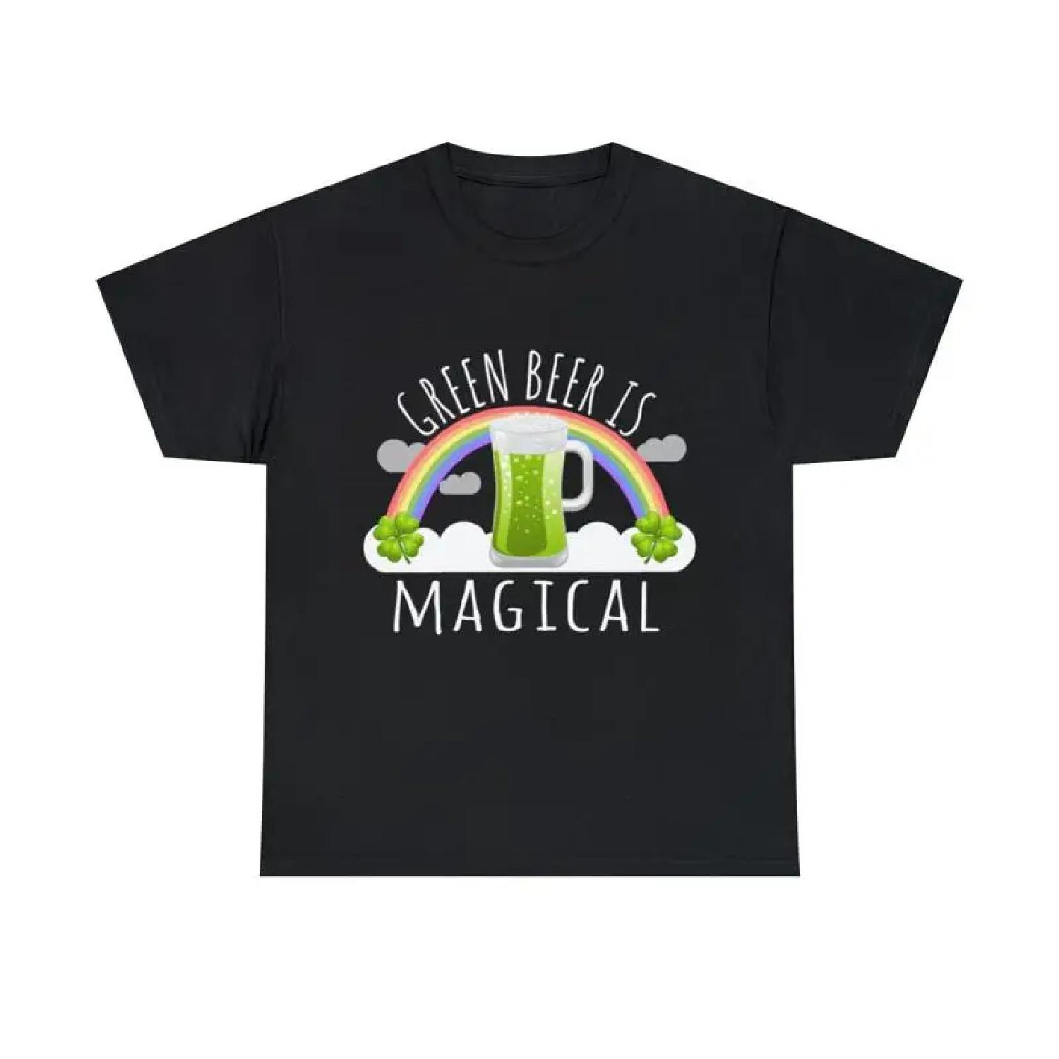 Green Beer Is Magical T Shirt S 5Xl S
