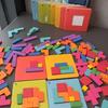 1 Set Colorful Puzzle Game Brain Teaser Toy for Kids Block Puzzle for Mind Exercise Children Toy Gift Challenge for Two Players
