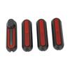 4PCS Scooter Reflective Stickers for Xiaomi Electric Scooter Front Rear Wheel Hub Cover Protective Case
