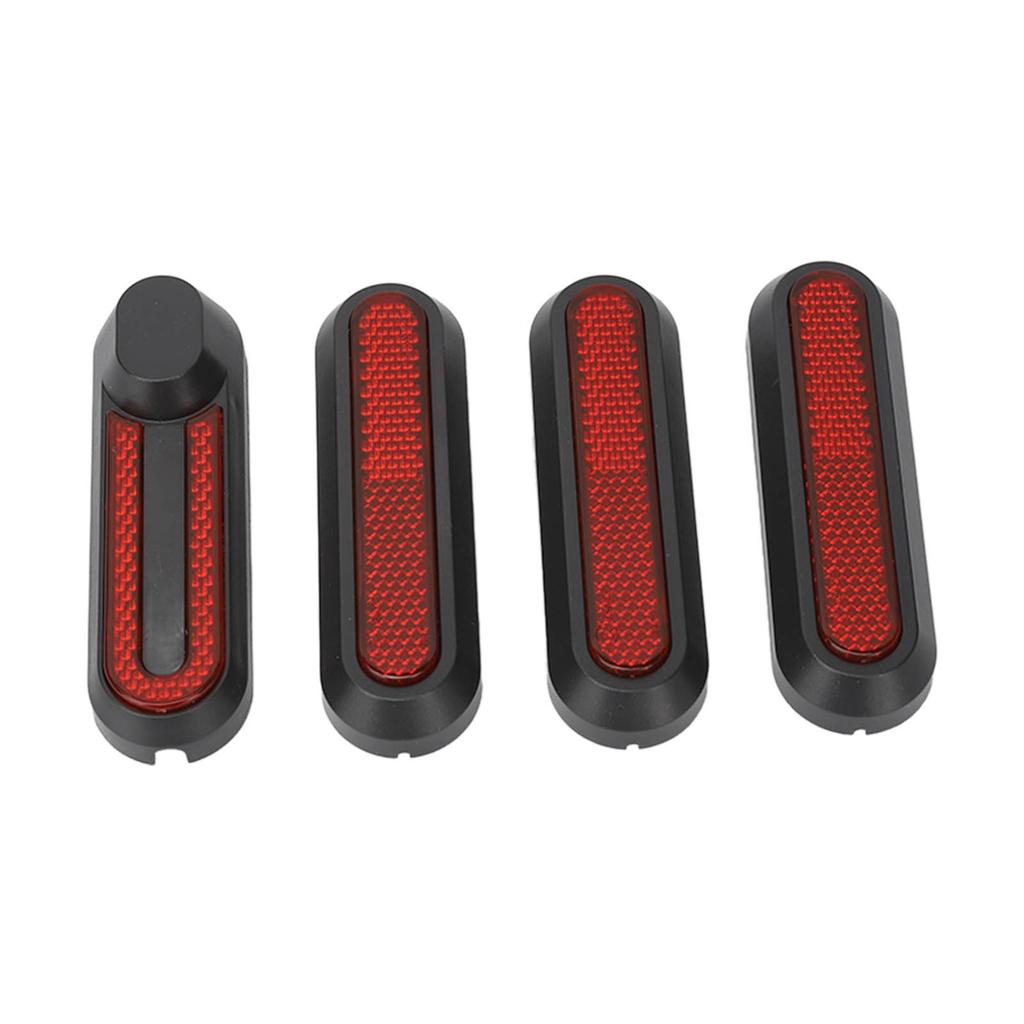 4PCS Scooter Reflective Stickers for Xiaomi Electric Scooter Front Rear Wheel Hub Cover Protective Case