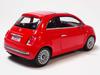Kinsmart Fiat 500 Red Diecast Model Car KT5345 1/28