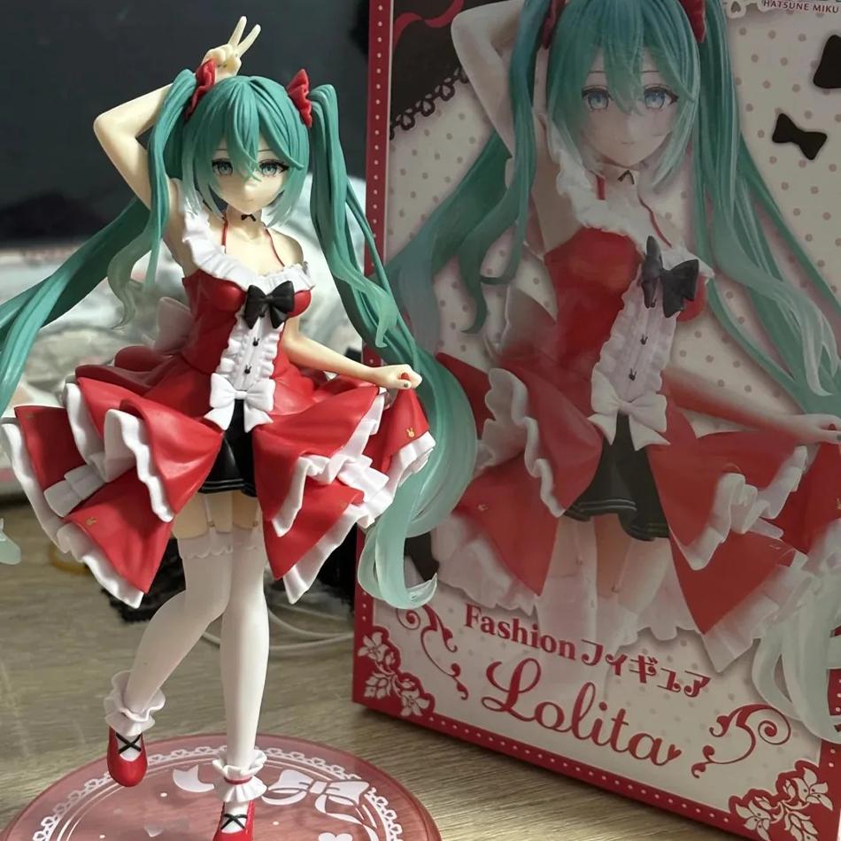 Animation Anime Schönes Mädchen Hatsune Miku Handgefertigt Hatsune Miku Hatsune Miku Niedlich Handgefertigt PVC Modell Dekorationen