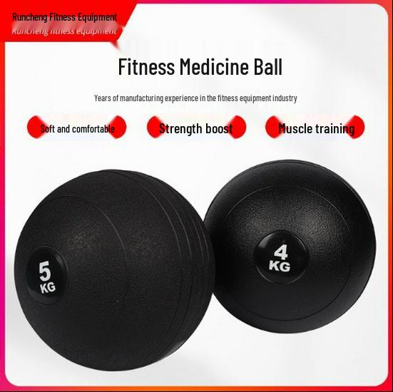 Gravity Fitness PVC Sand-Filled Medicine Ball for Physical Training 4 kg