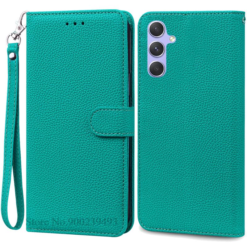 A35 5G Case For Samsung Galaxy A35 Case Leather Wallet Flip Case For Samsung Galaxy A35 5G Cover Coque Fundas Shell Etui