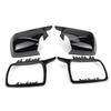 New M-Look Mirror Covers Glossy Black Rearview Side Mirror Cover Caps For BMW X5 E53 1999-2006