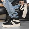 Herren High-Top Freizeitschuhe X520: Trendige Herbst-Sneaker, vielseitiges weißes Outdoor-Sport-Schuhwerk