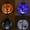 Halloween LED Paper Pumpkin Bat Spider Hanging Lantern Light Holiday Christmas Party Lamp Home Decor