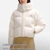 Pelliot Women's Short Windproof Hooded Goose Down Jacket