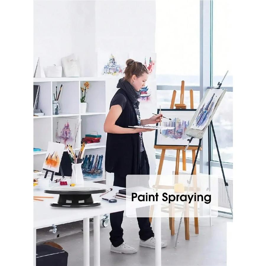 Rotating Cake Turntable Anti-Skid Base For Carving Pottery Painting Cake Decoration Suitable For Baking And Pottery Lovers