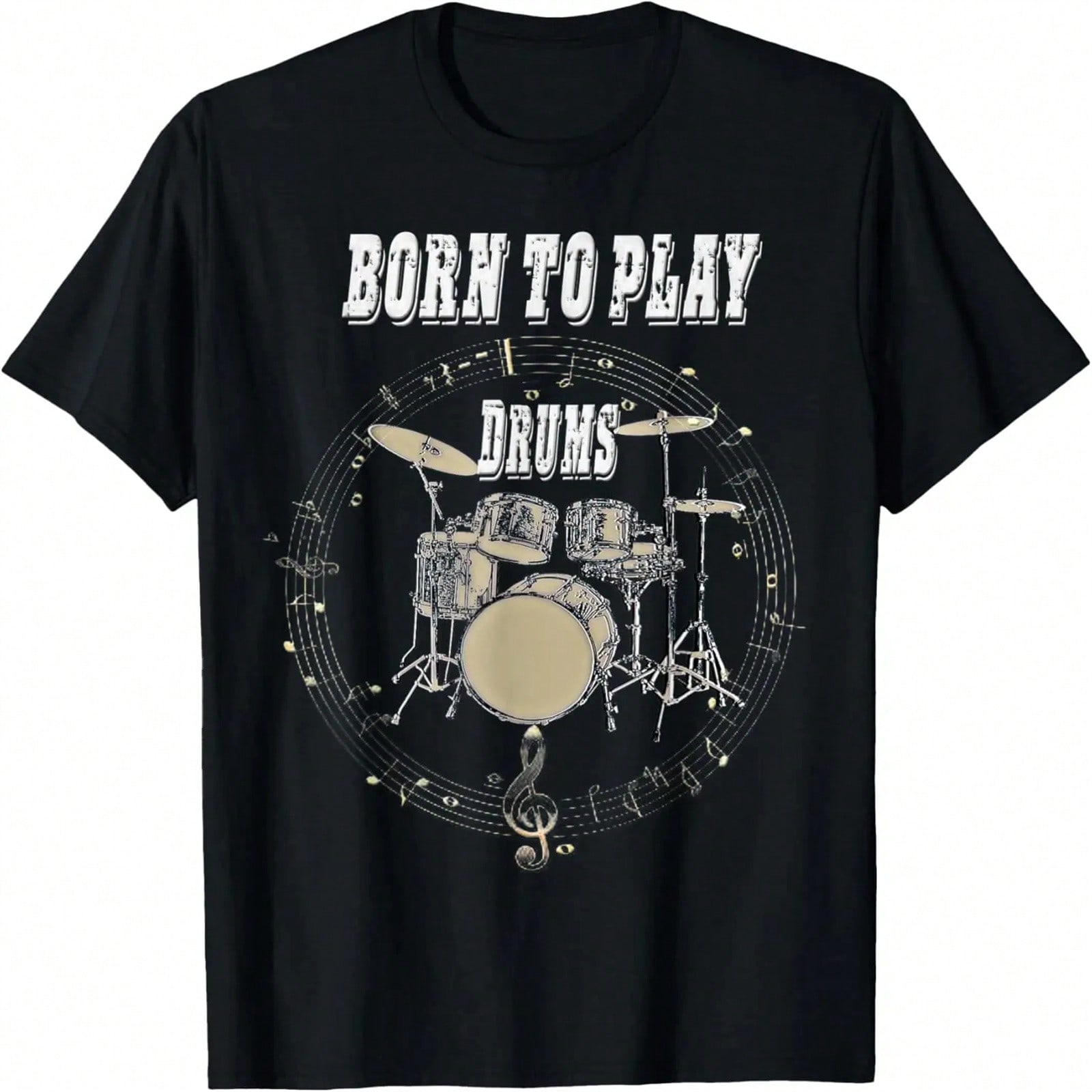 Футболка Born To Play Drums S