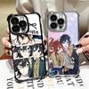 Anime Horimiya Soft Phone Case For iPhone 15 16 17 Air 14 Pro Max 16E Plus 13 12 Mini Plating Anti-Fall Fundas