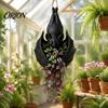 Pianta Ragno Fioriera Sospesa Bat Pot, Fioriera Creativa Gotica, Contenitore Decorativo di Halloween per Rampicanti Piante Ricadenti, Decorazione Interna Esterna Fiore ad Ala