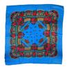 Autumn/Winter Ethnic Style Golden Thread Headscarf - Women's Warm Cotton Linen Silk Square Neck Protector