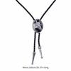 Bolo Tie Punk Shirts Chain Lucky Knot Collar Necklaces Long Neckties Pendant