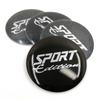 Sport Style Aluminum Alloy Car Wheel Hub Stickers 45MM & 56MM