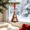 Acrylic Christmas Hanging Accents Patriotic Tree Ornaments, Holiday Pendant for Independence Day, Seasonal Festive Gifts Indoor Outdoor Decor