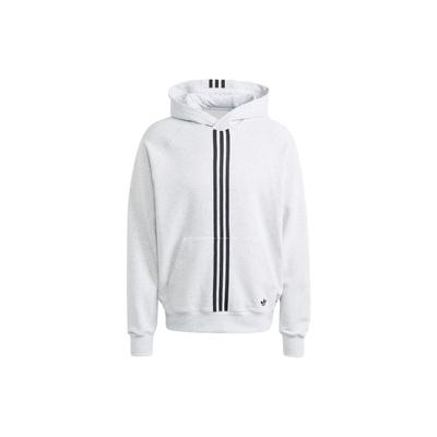 adidas Originals Winter Hacked Hoodie Color Block Long Sleeve Hooded Sweatshirt Men Hoodies Light-Gray IP9484
