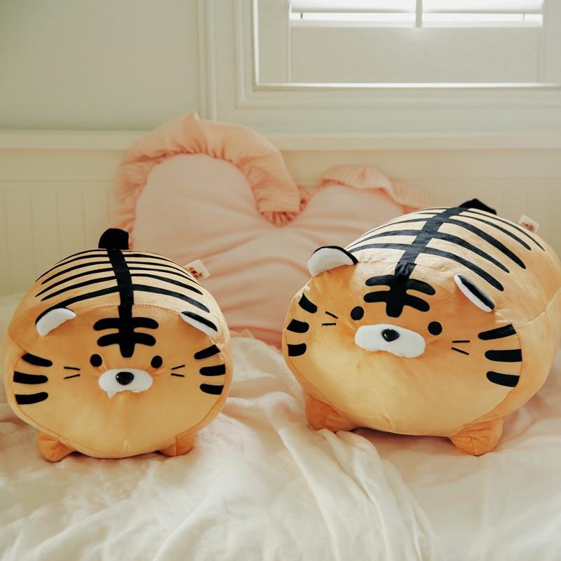 Tiger Creative Zebra Shaped Plush Toy Cushion Pp Cotton Kids Birthday Decor Gift