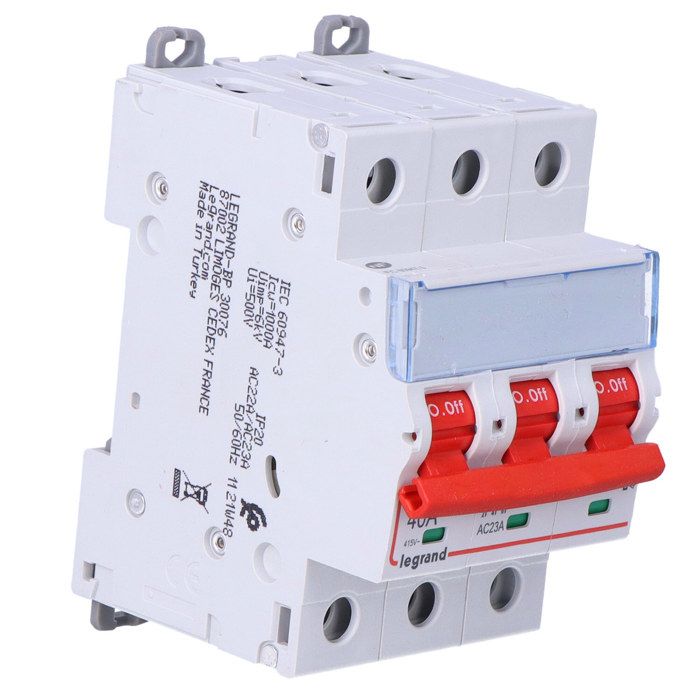 Interrupteur-sectionneur 3P FRX 303 40A