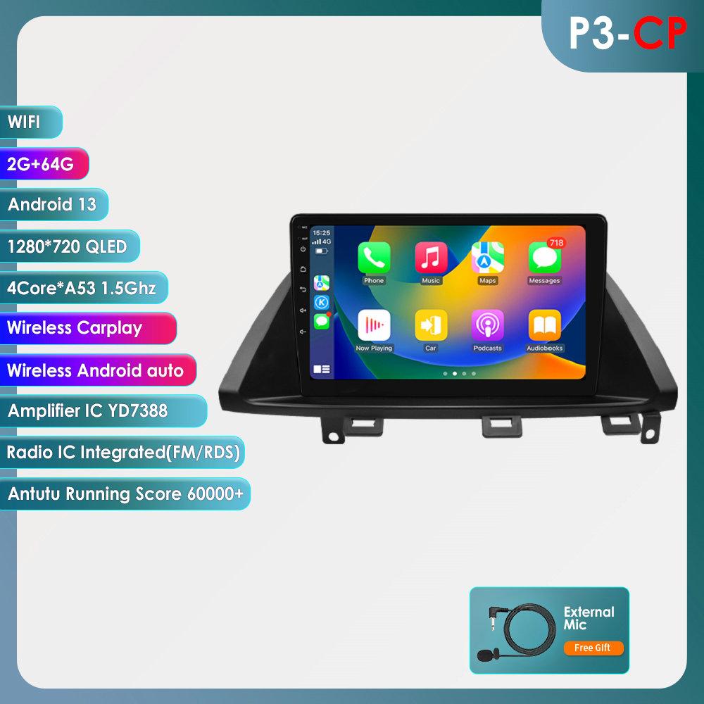 

Hizpo 4G-LTE Carplay Android Auto Stereo for Honda Odyssey 2005 - 2010 Car Radio Multimedia Player Navigation Stereo Intelligent Screen DSP 5G WIFI P3CP 4Core 2G 64G