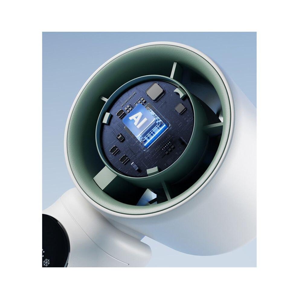 Portable 100-Speed Turbo Handheld Fan with Cooling USB Rechargeable Ideal for Home and Outdoor Use