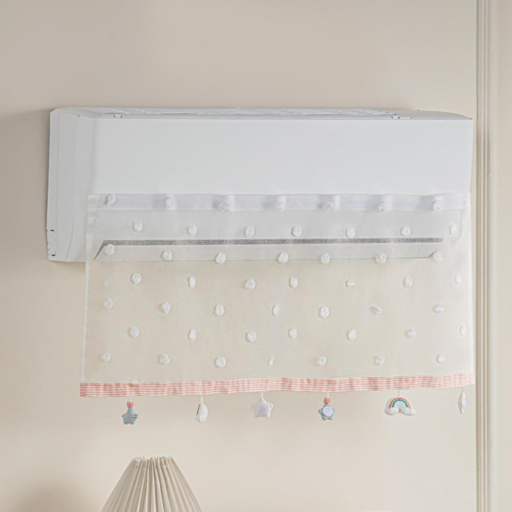 Dustproof Air Conditioner Windshield Curtain Windproof Air Guide Cover Bedroom