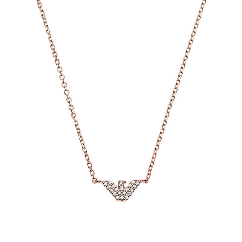 Emporio Armani trendy personalized eagle clavicle