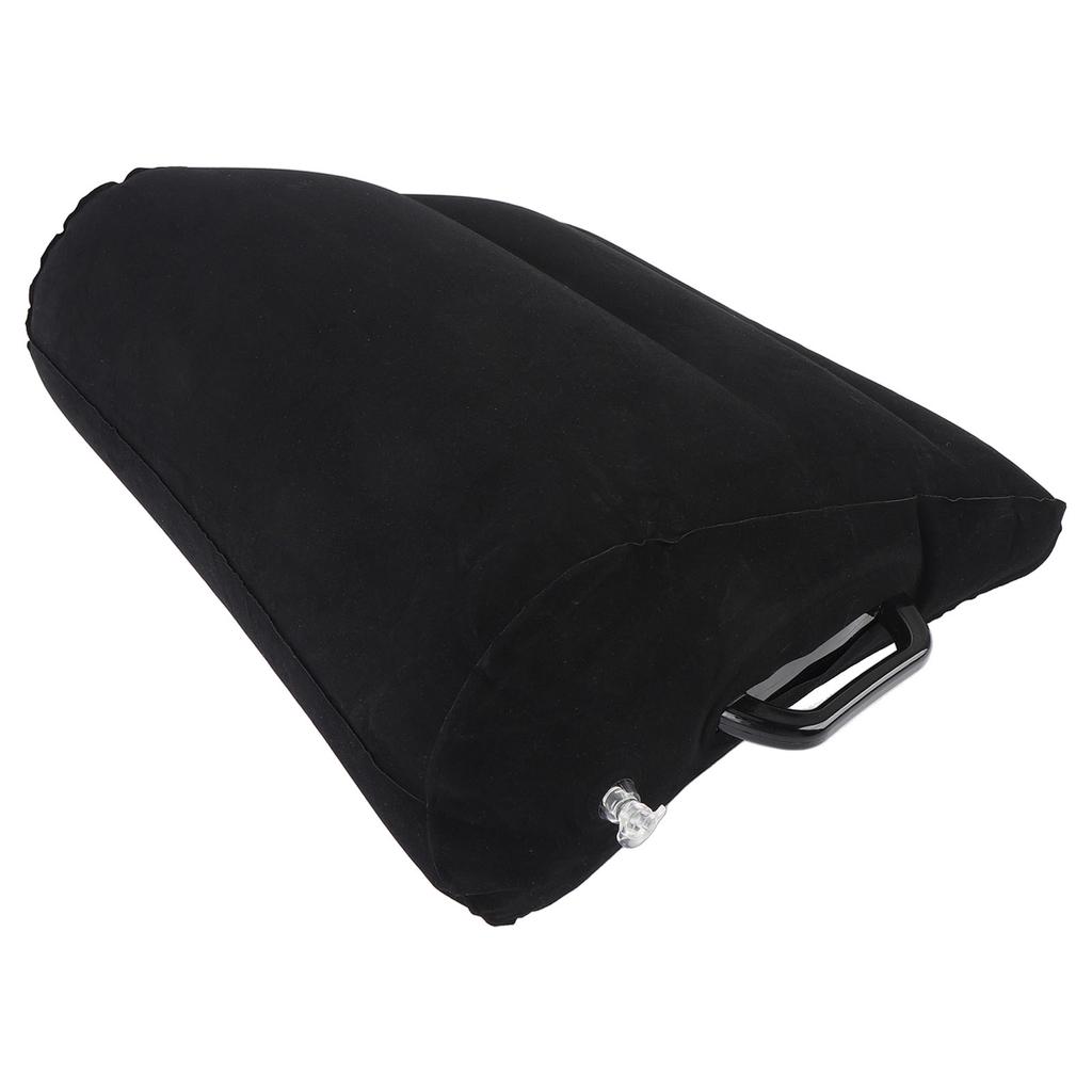 Inflatable Triangle Bed Wedge Pillow Portable Travel Wedge Pillow Inflatable Cushion for Sleeping Traveling Reading