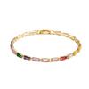 European Copper Chain Zircon Tennis Bracelet - Unisex Versatile Jewelry