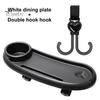 Baby Stroller Plate Multifunctional Holder Enjoy Hands Free Entertainment for Snacks Drinks And Phone