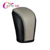 Color My Life AT Car Genuine Leather Gear Lever Cover Gear Shift Collars Fit for Toyota Crown MK13 2010 -