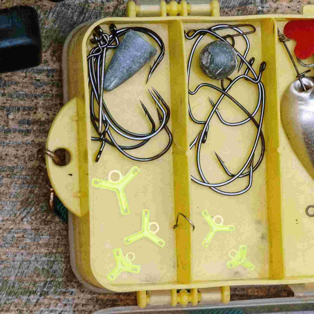 100 Pcs Safety Mask Fishhook Hat Fishing Hooks Covers Lures Protector Treble Polypropylene Cap Anti Scratch Bonnet