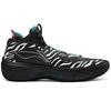 Li Ning Jie Ao Beast Slip Resistant, Abrasion Resistant, Support, Lightweight, Rebound Mid top Basketball Shoes Men's ABFT043-1